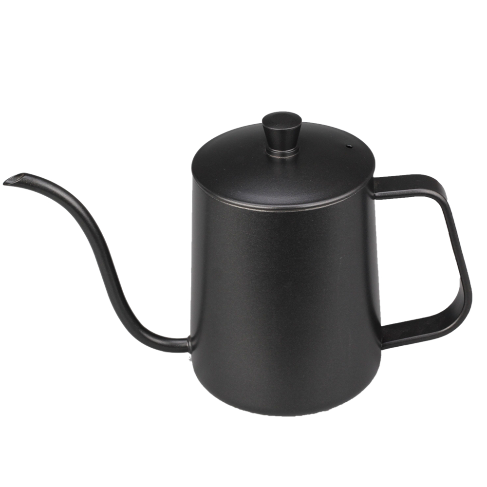 Stainless Steel Coffee Kettle With Flow Spout