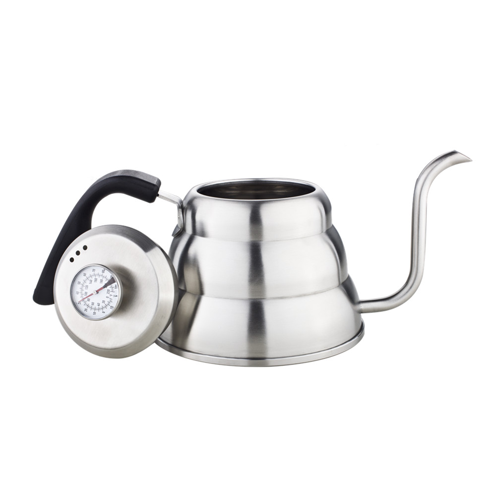 1.0L Coffee Kettle With Thermometer