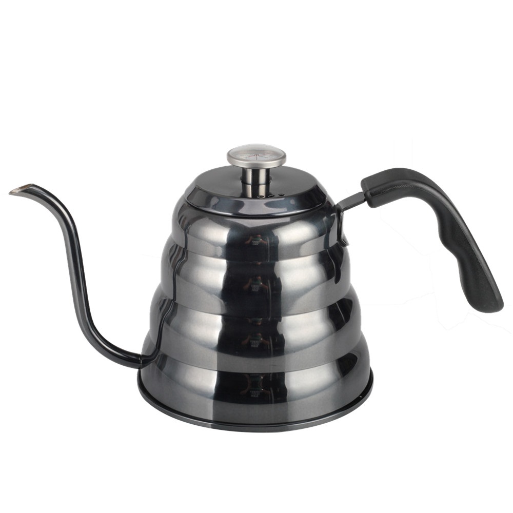 Black Stovetop Tea Kettle 40 Oz 1200ml Gooseneck Kettle Teapot