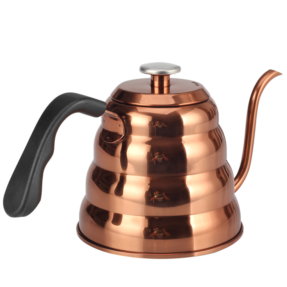 Copper Stovetop Tea Kettle 40 Oz 1200ml Gooseneck Kettle Teapot