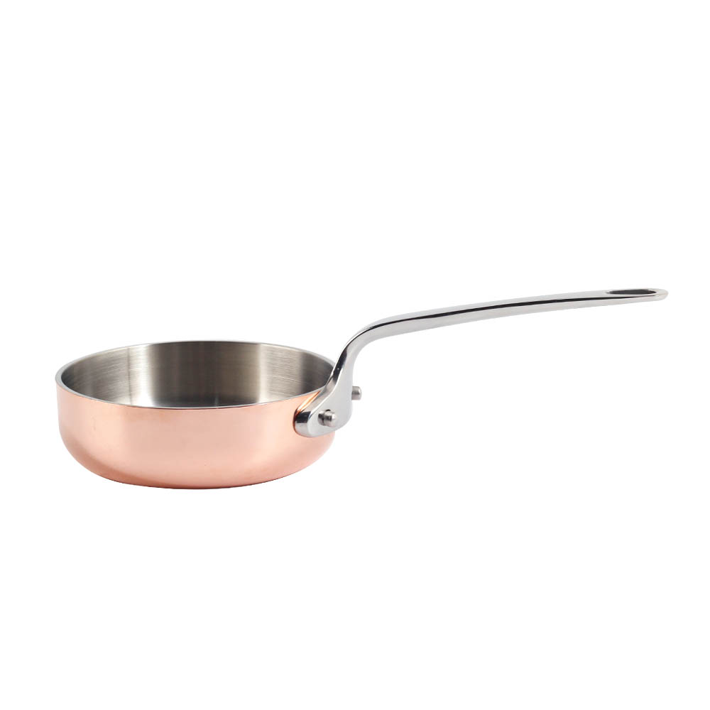 Rose Gold Tri-Ply Stainless Steel Mini Sauce Pan