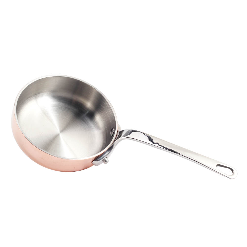 Rose Gold Tri-Ply Stainless Steel Mini Pan