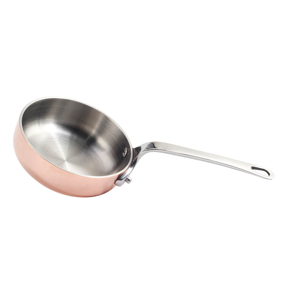 Rose Gold Tri-Ply Stainless Steel Mini Pan