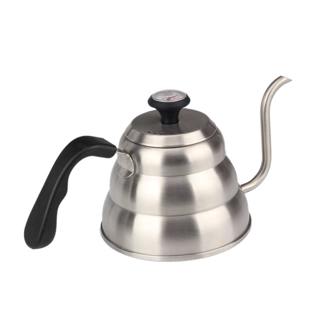 Gooseneck Coffee Kettle 3 Ply Stainless Steel Base