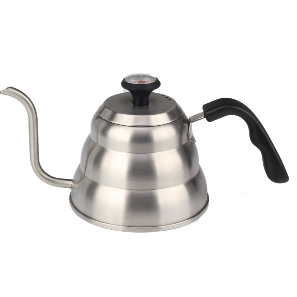 Gooseneck Coffee Kettle 3 Ply Stainless Steel Base