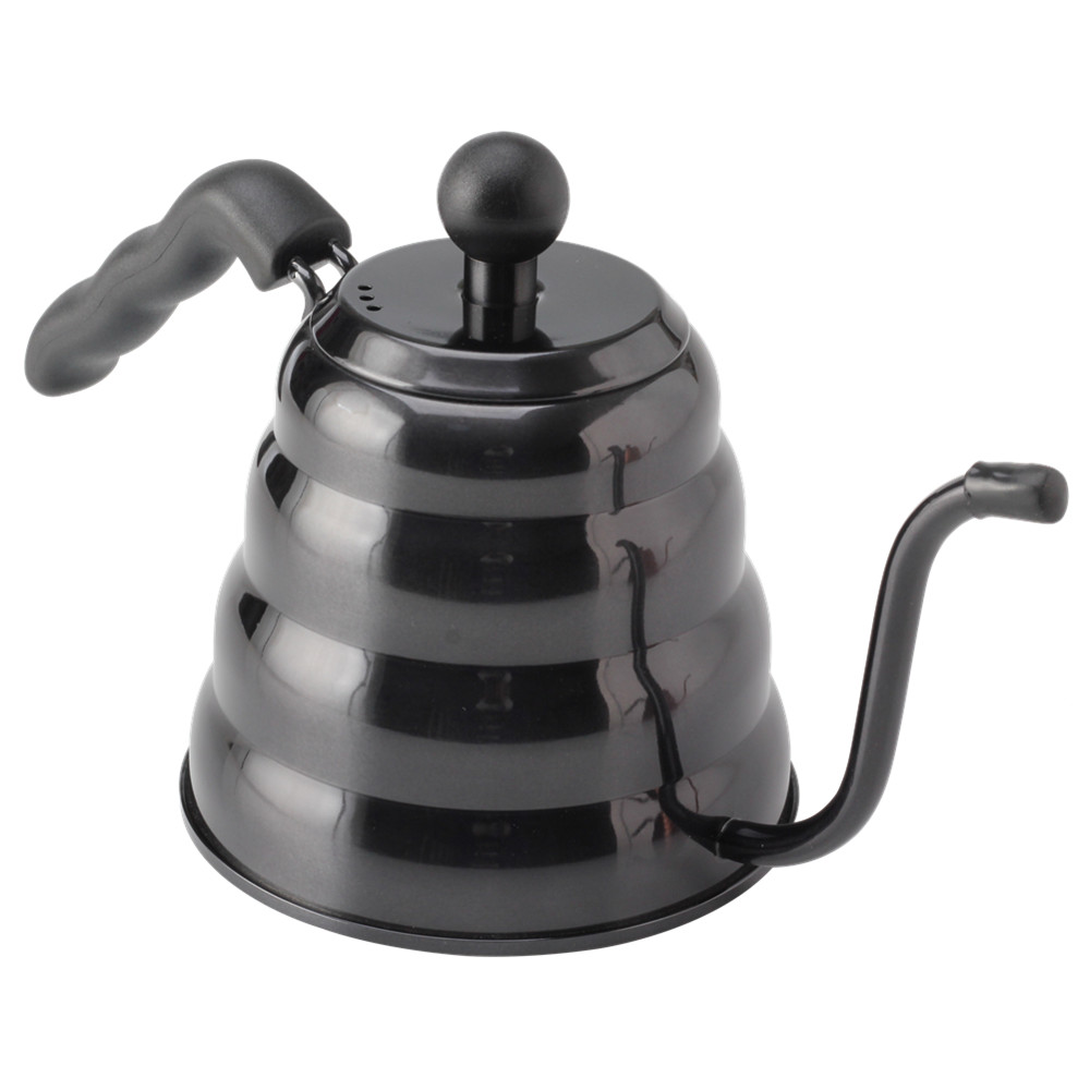 Black Professional Gooseneck Coffee Kettles