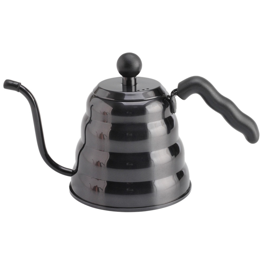 Black Professional Gooseneck Coffee Kettles