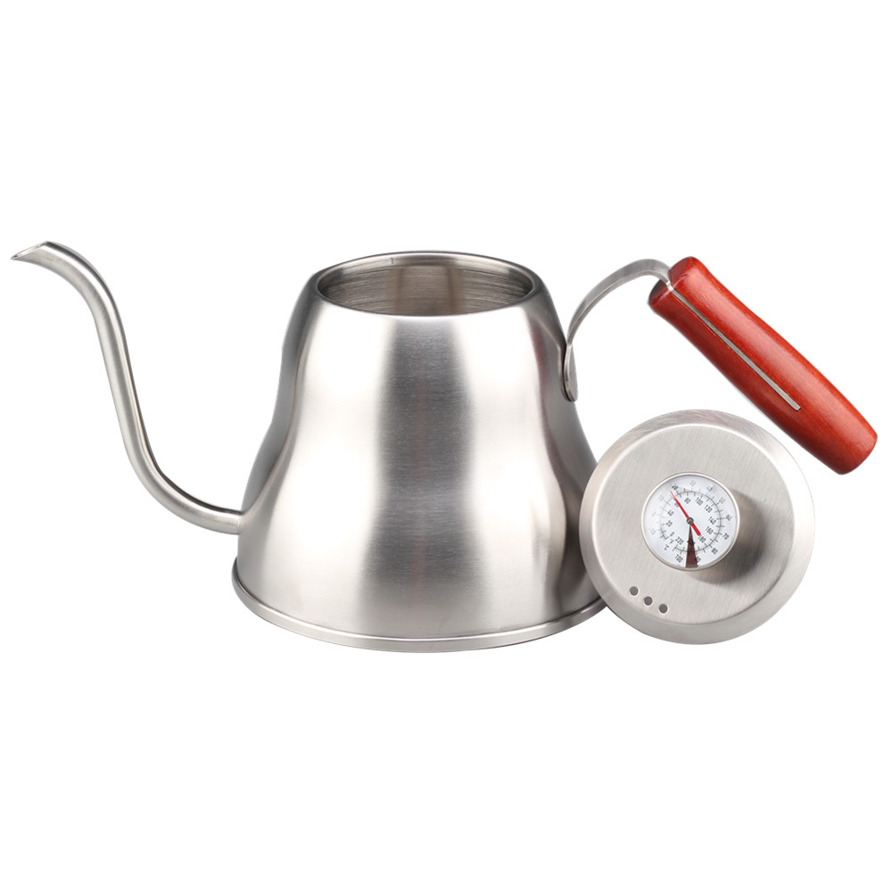 Gooseneck Coffee Kettle Tea Kettle With Thermometer 40 Fl Oz/1200 Ml