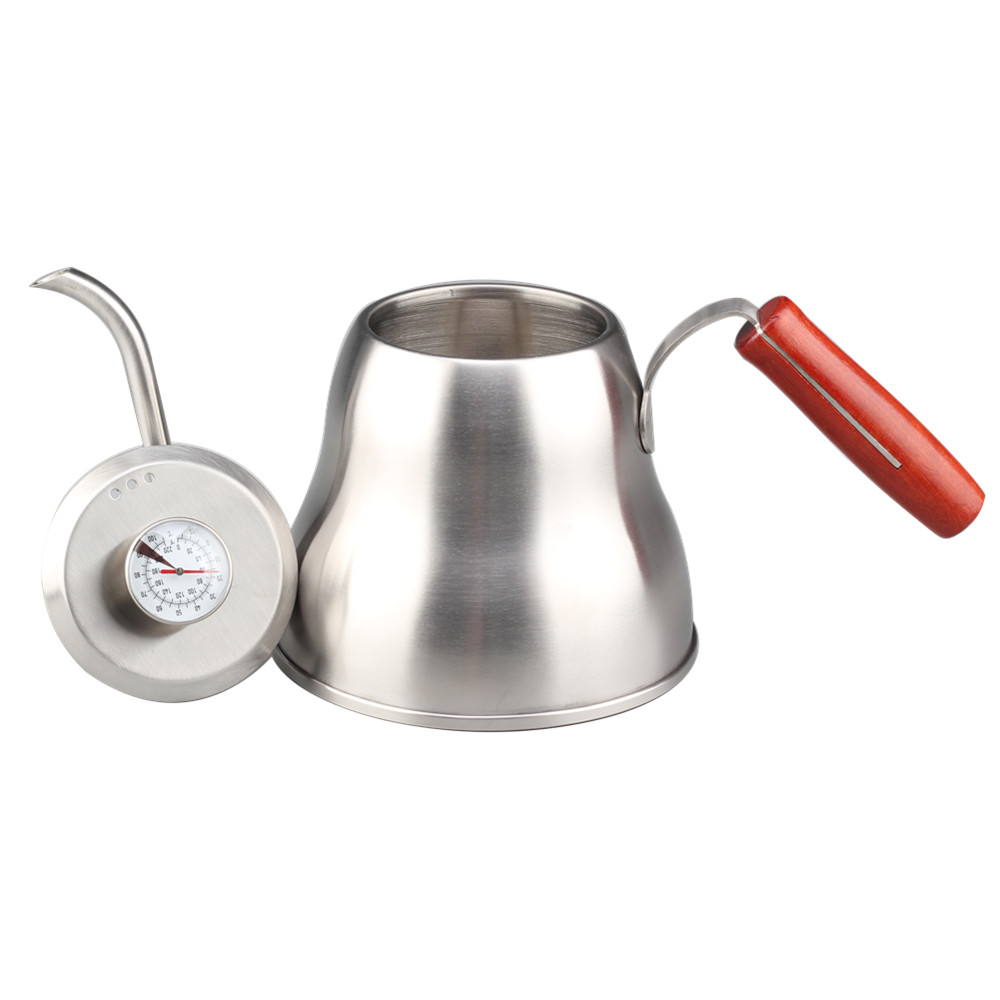 Gooseneck Coffee Kettle Tea Kettle With Thermometer 40 Fl Oz/1200 Ml