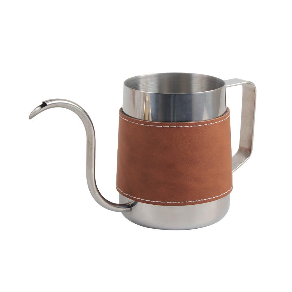 Stainless Steel Kettle With Leather Cover