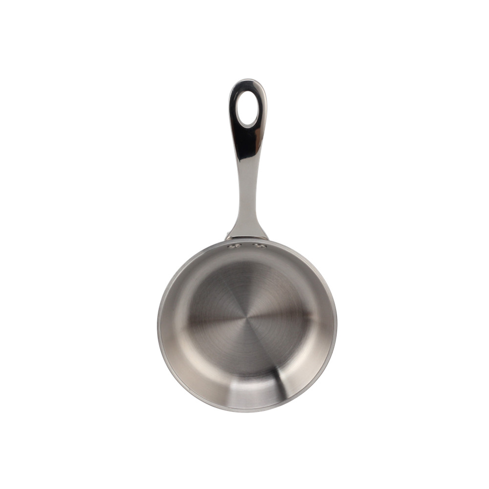 Silver Triply Mini Stainless Steel Frying Pan