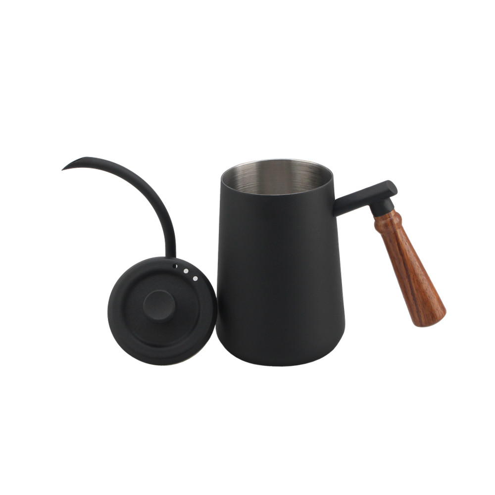 Gooseneck Pour Over Coffee Kettle With Lid