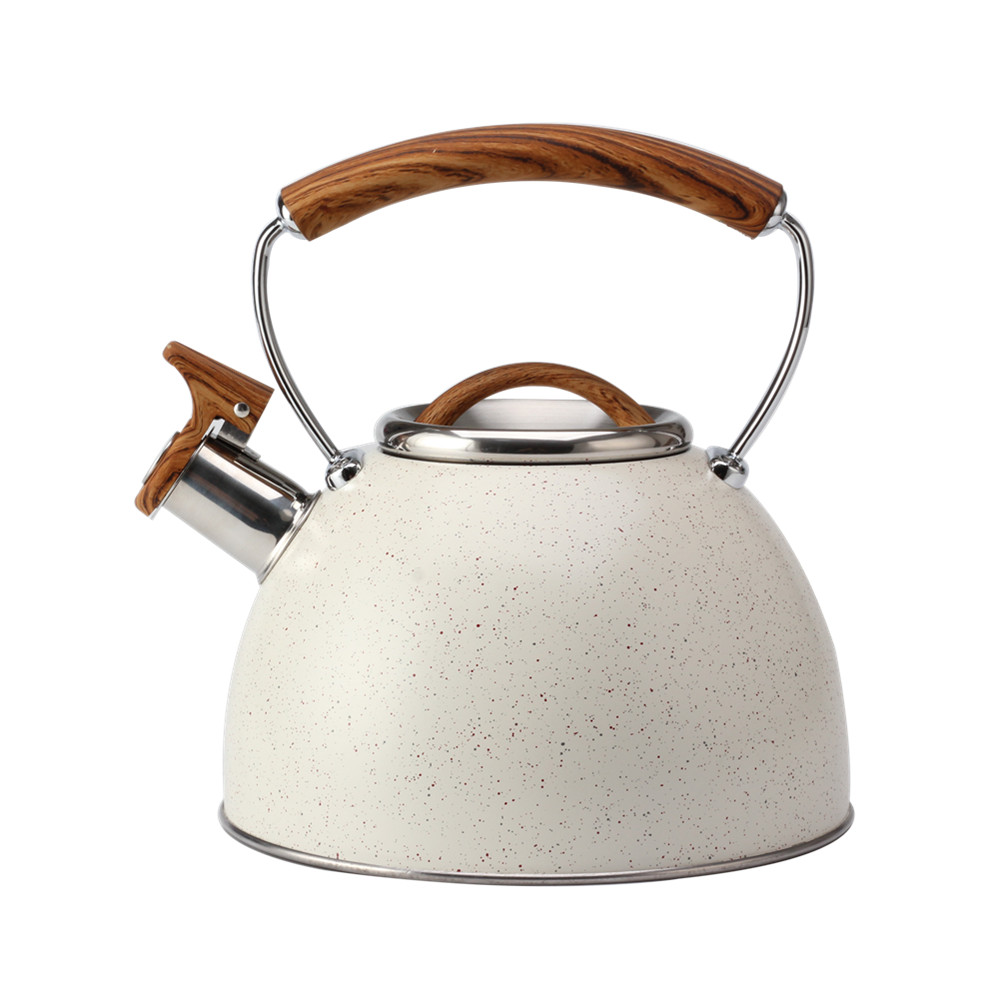 Whistling Kettle With Wood Grain Handle