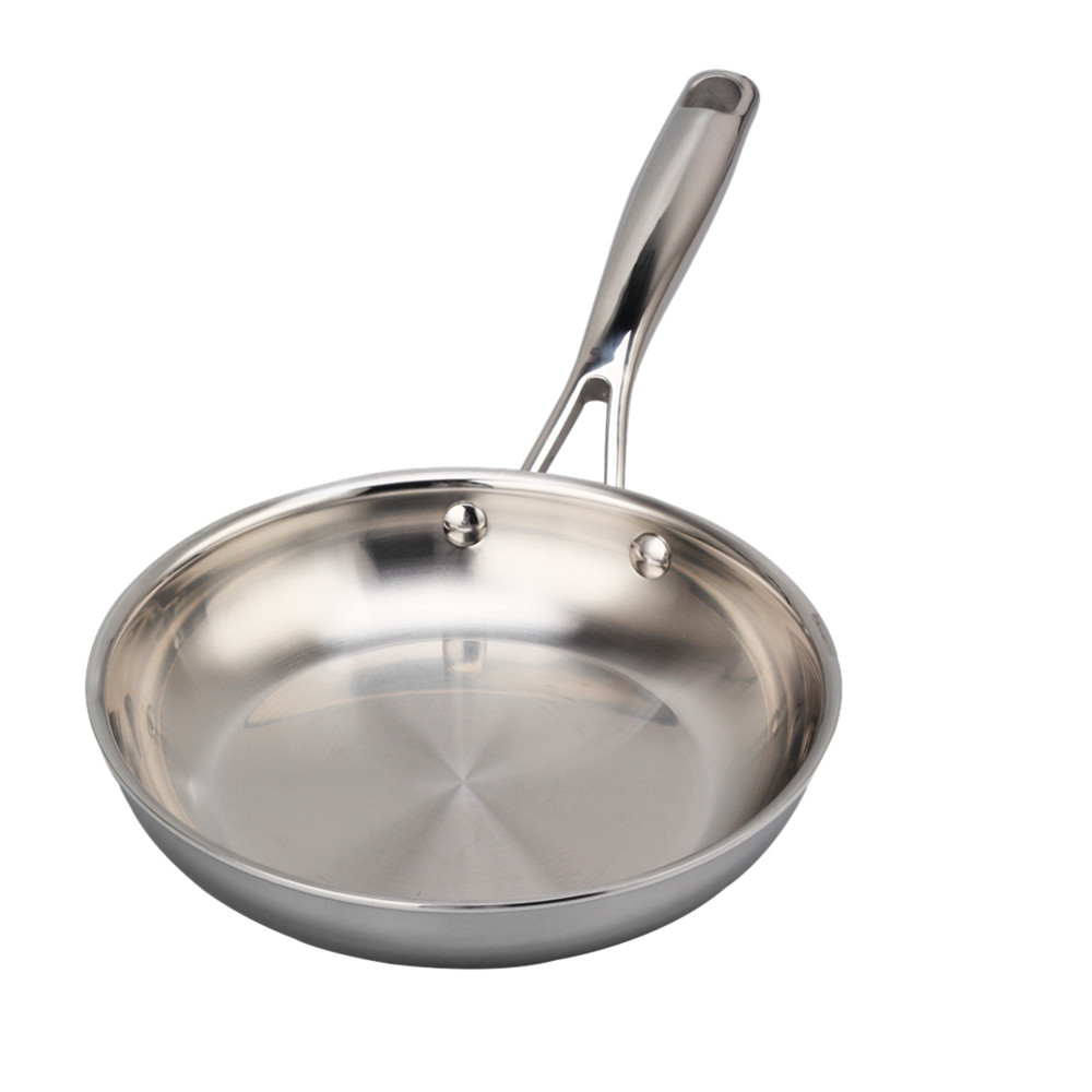 Triply Stainless Steel Frying Pan