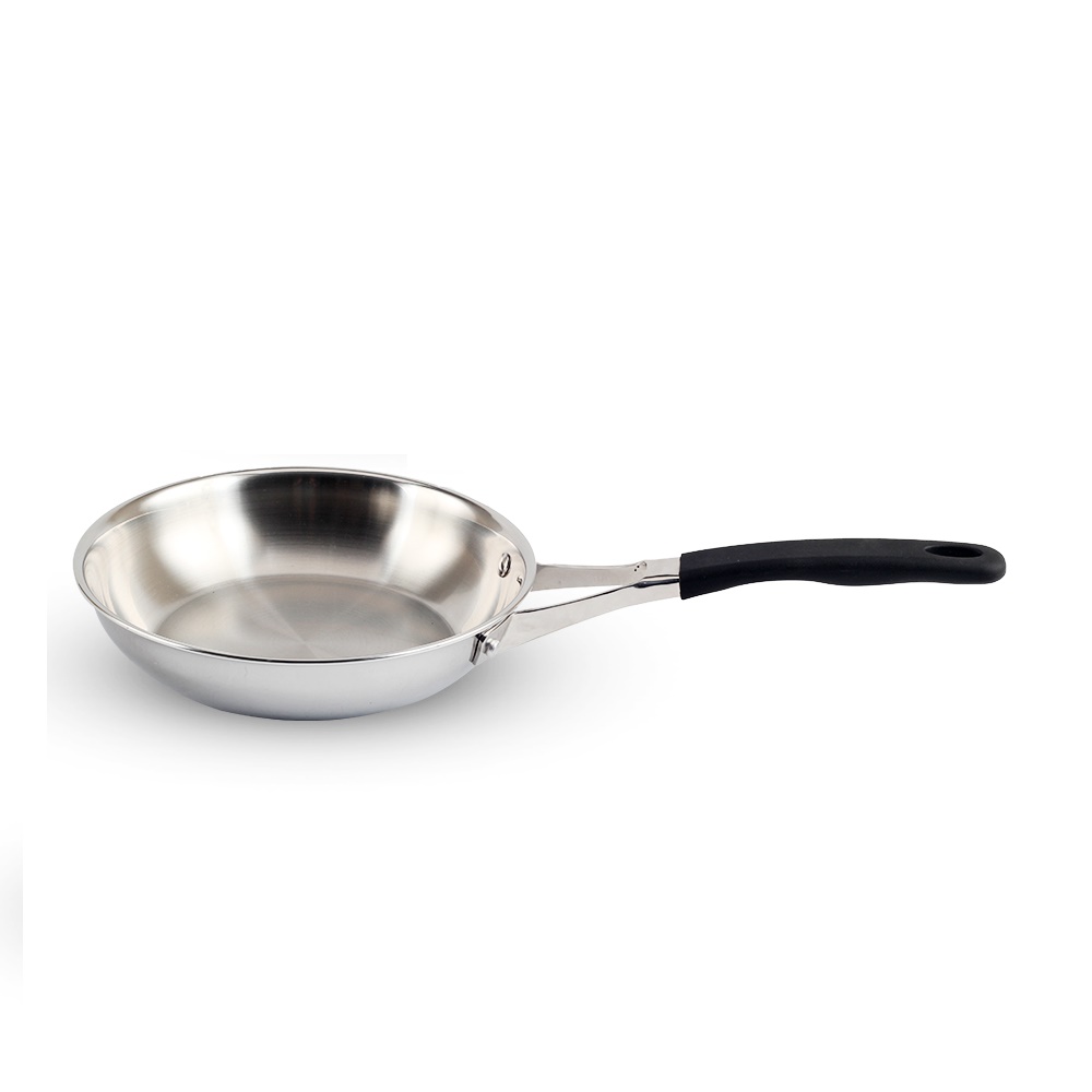 24cm Triply Stainless Steel Frying Pan