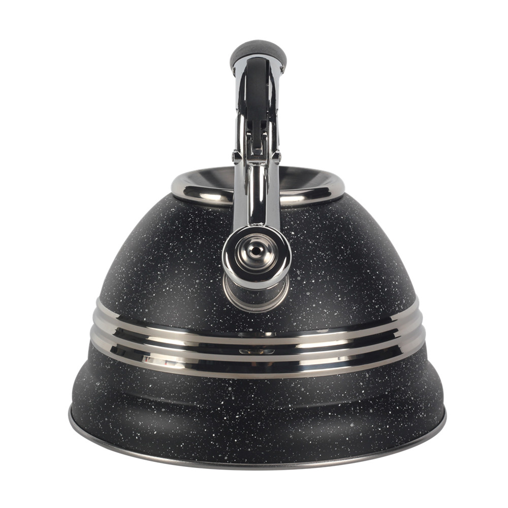 3l Stainless Steel Whistling Kettle (Black)