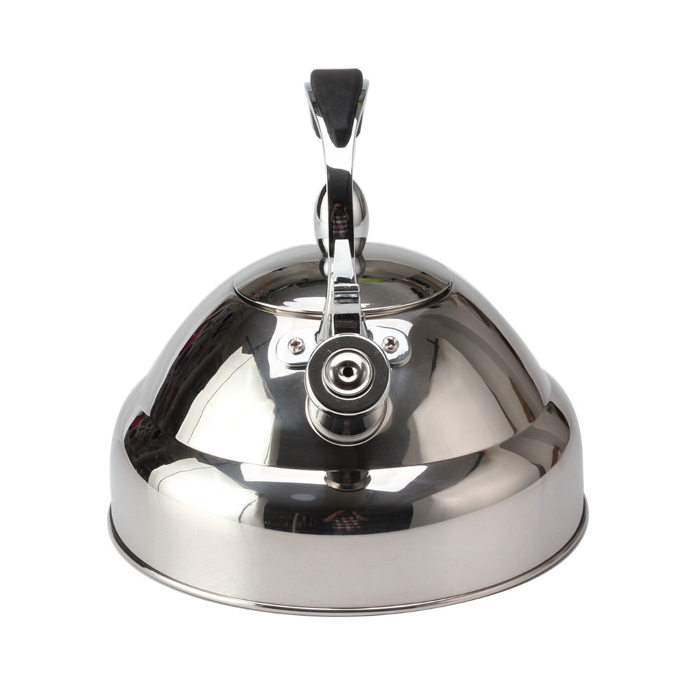 Stainless Steel Whistling Tea Kettle With Silicone Handle