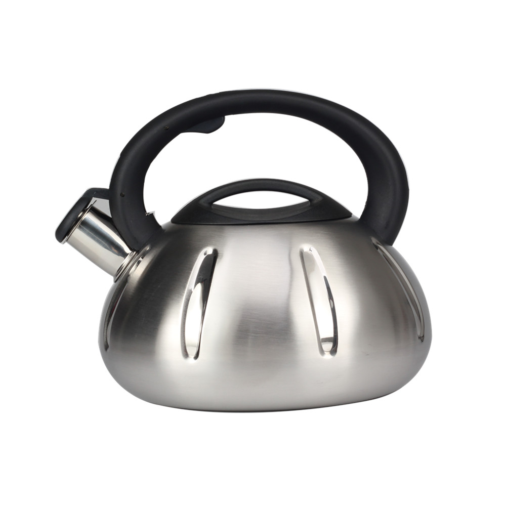 S/S Whistling Tea Kettle With Silicone Handle