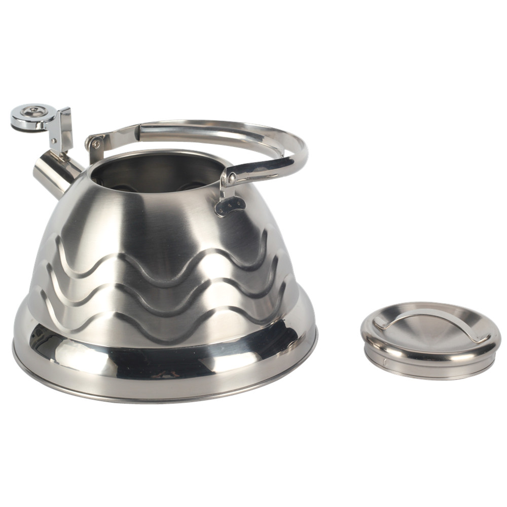 Stainless Steel Whistling Kettle, Tea Kettle for All Hobs