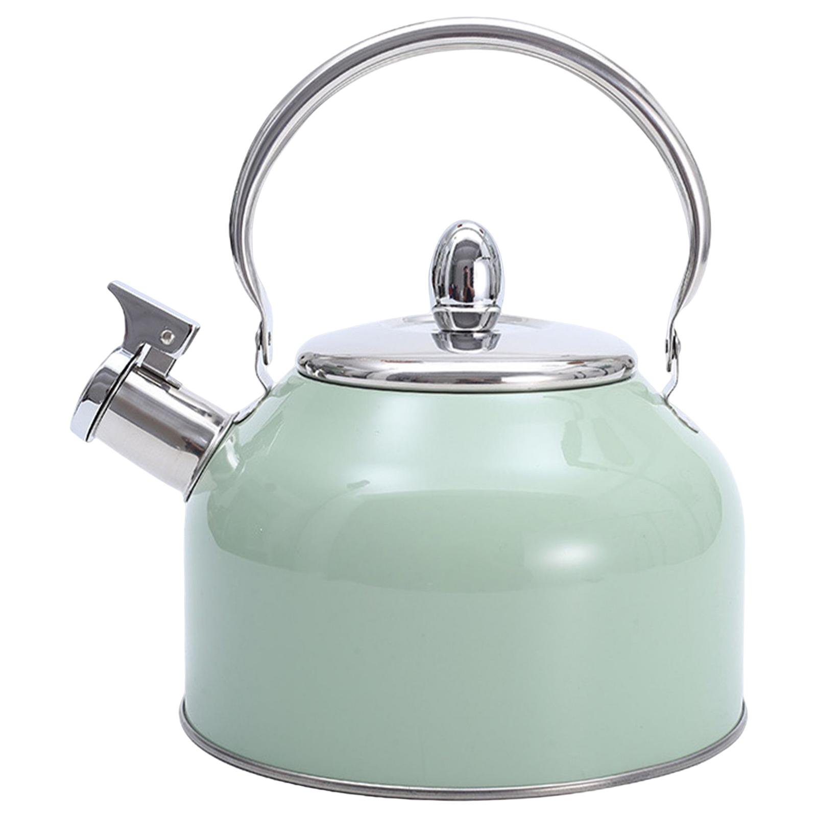 Stainless Steel Whistling Tea Kettle, Tea Kettle for All Hobs