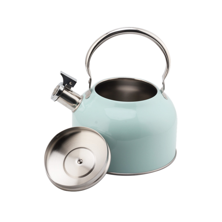 Stainless Steel Whistling Tea Kettle, Tea Kettle for All Hobs