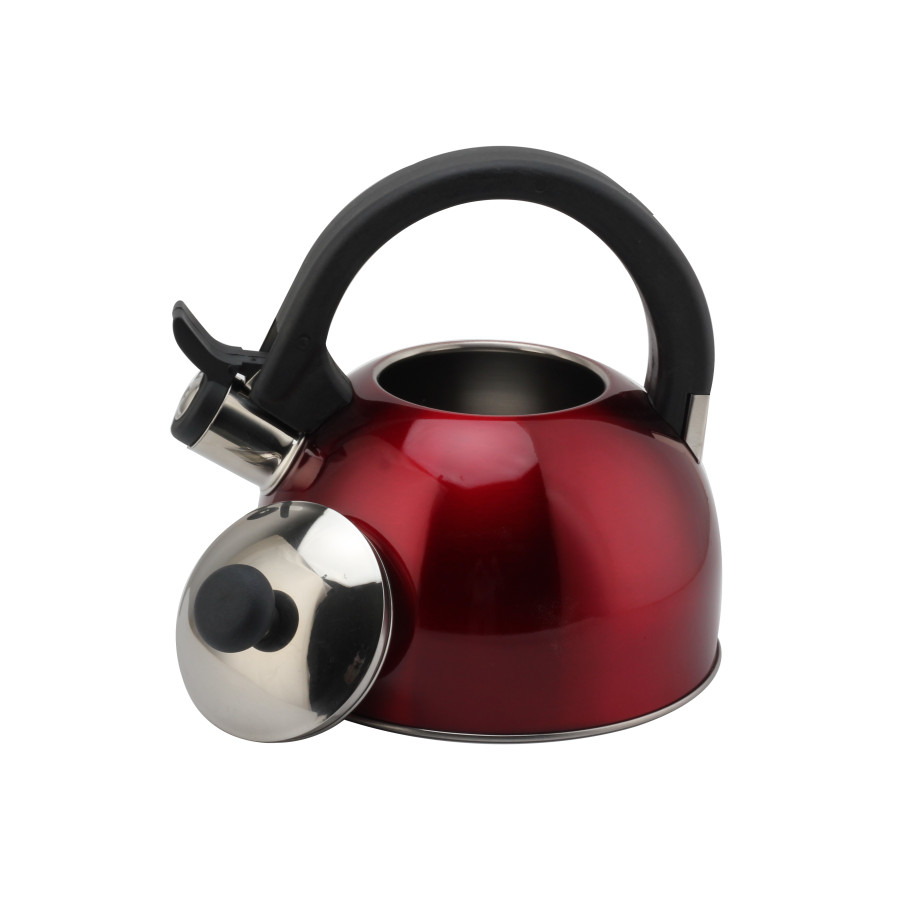 3L Whistling Kettle-Suitable for Induction And Gas-Red