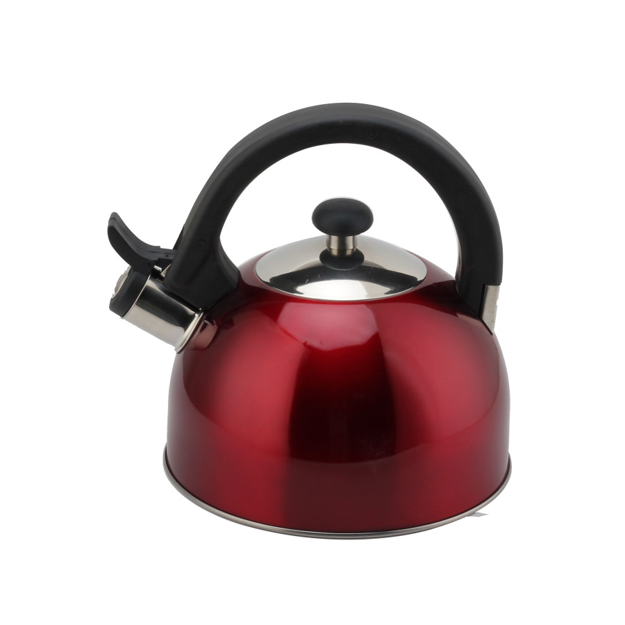 3L Whistling Kettle-Suitable for Induction And Gas-Red