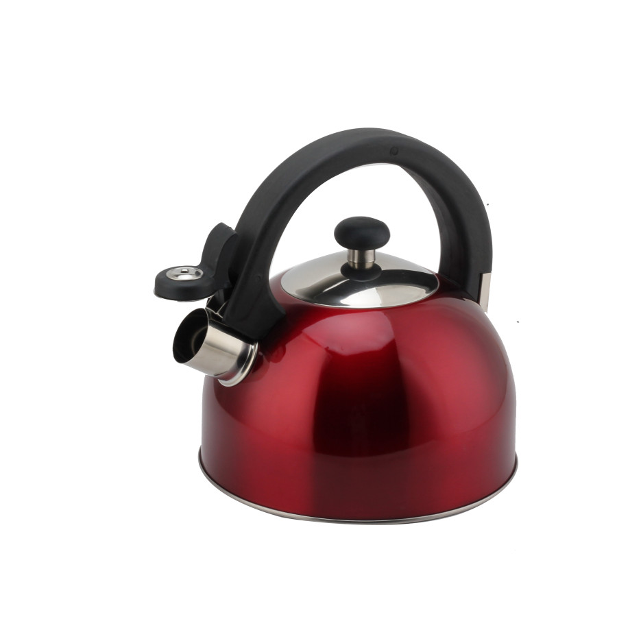 3L Whistling Kettle-Suitable for Induction And Gas-Red