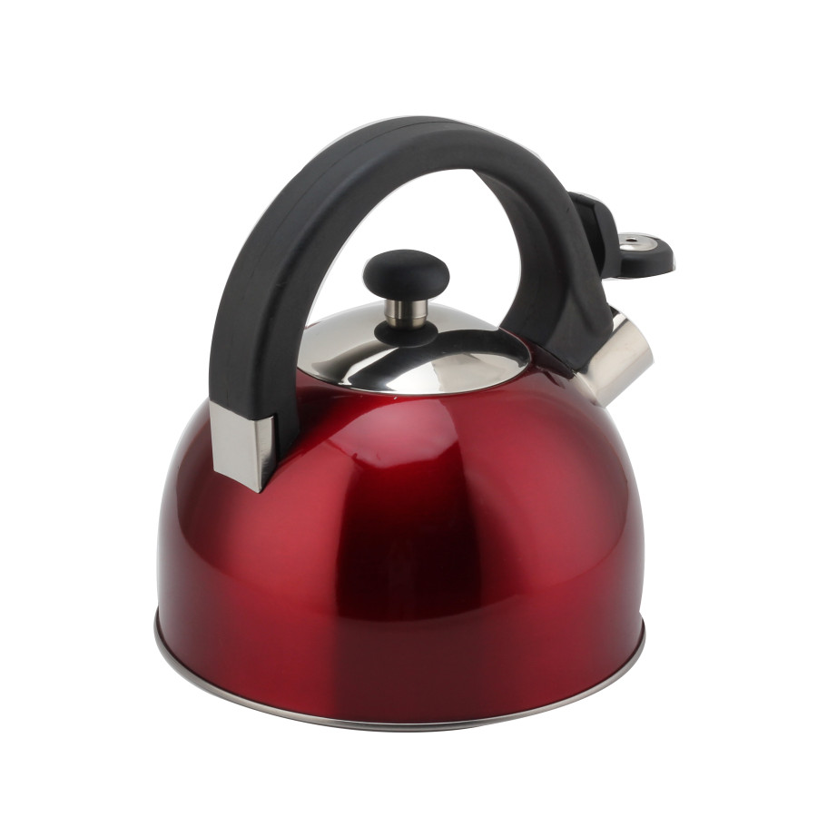 3L Whistling Kettle-Suitable for Induction And Gas-Red