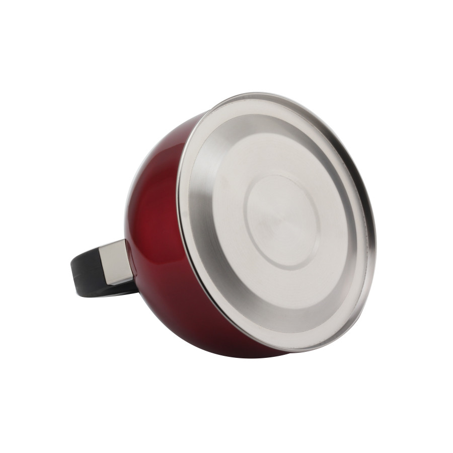 3L Whistling Kettle-Suitable for Induction And Gas-Red