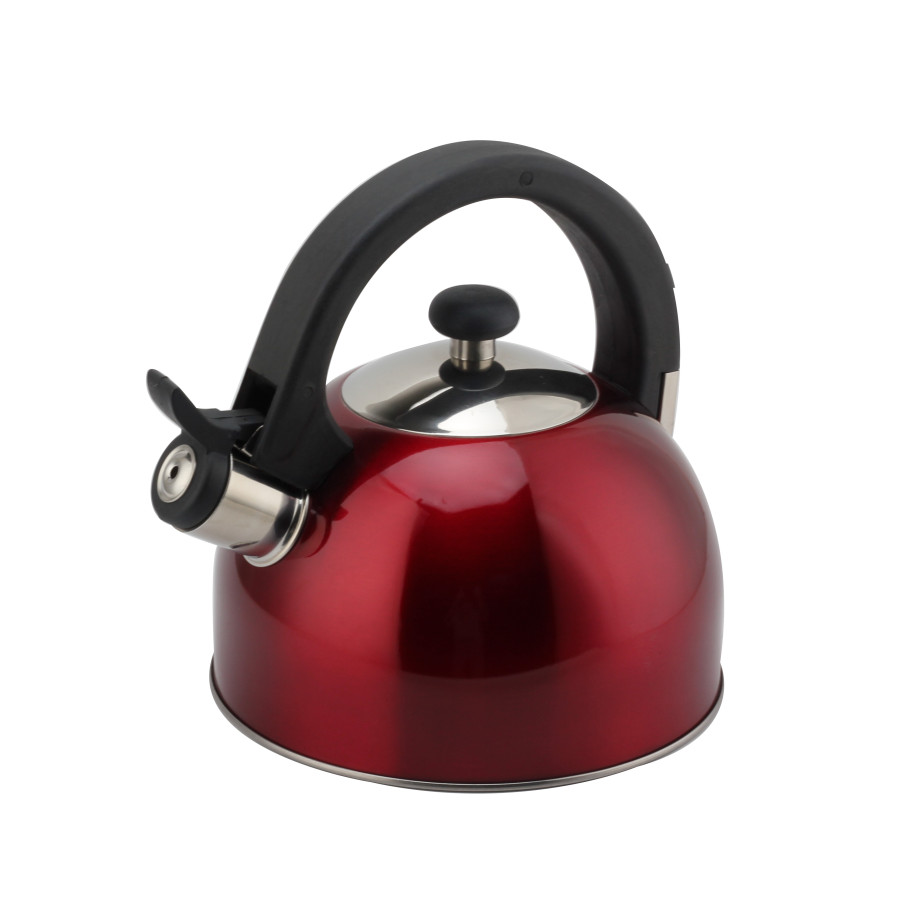 3L Whistling Kettle-Suitable for Induction And Gas-Red