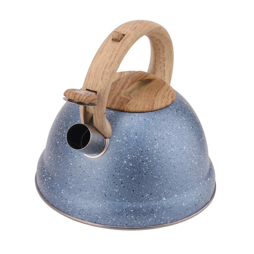 Kettle With Whistle, S/S Whistling Kettle, Wooden Handle