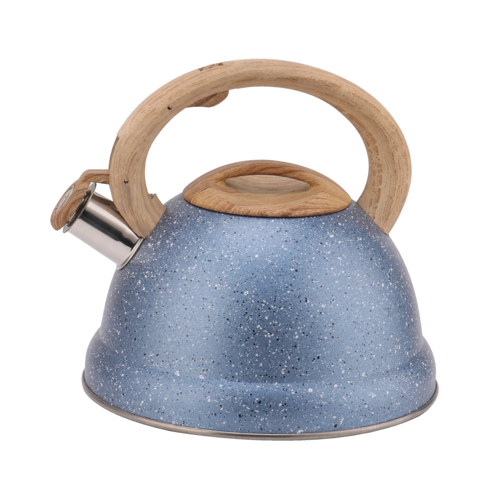 Kettle With Whistle, S/S Whistling Kettle, Wooden Handle