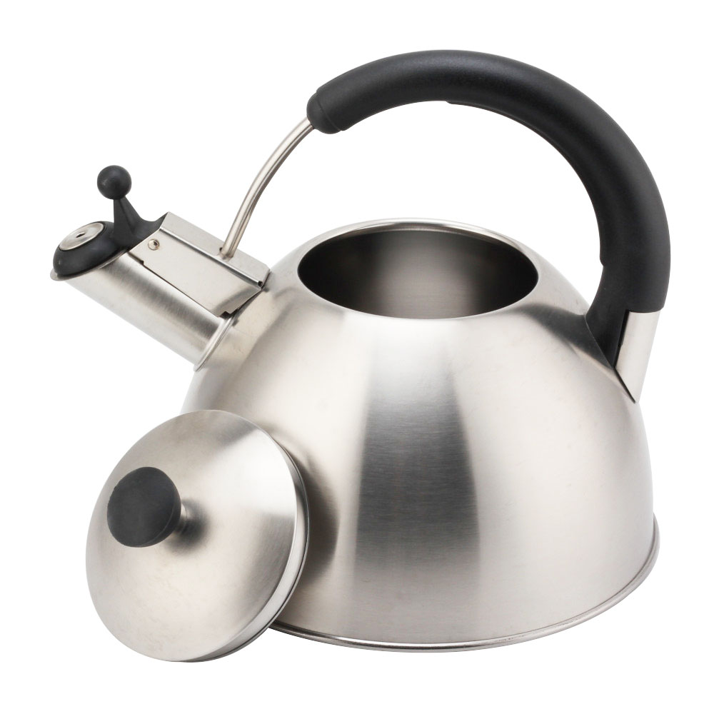 Modern S/S Whistling Kettle for Kitchen Silver