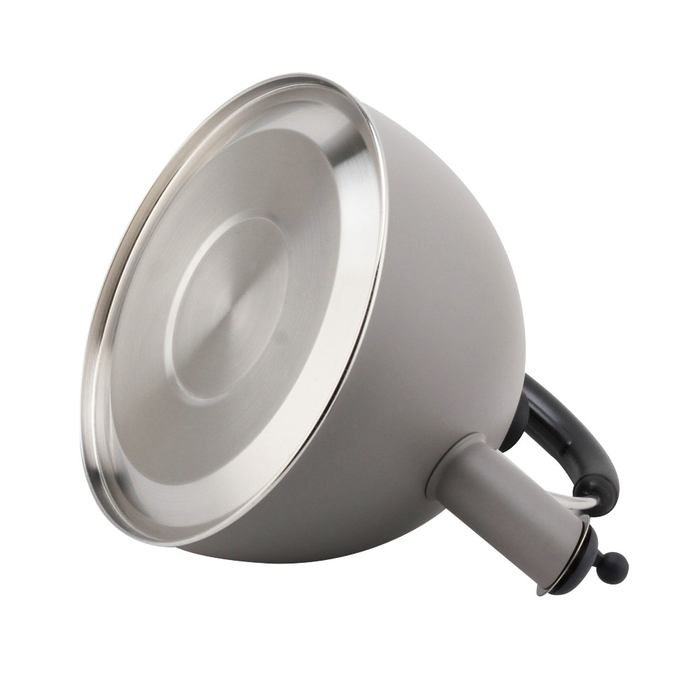 Modern S/S Whistling Kettle for Kitchen Light Gray