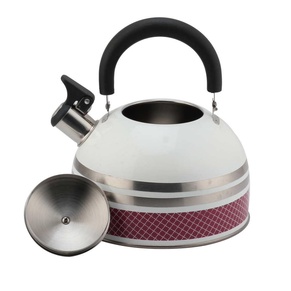 S/S Tea Kettle With Whistling Sound-Suitable for All Hob Types