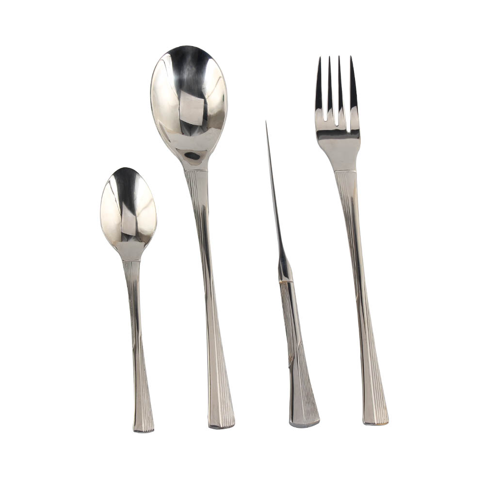 Stainless Steel Flatware Set, Cutlery Set Utensils Include Forks Spoons Knives, Mirror Polished Tableware Set