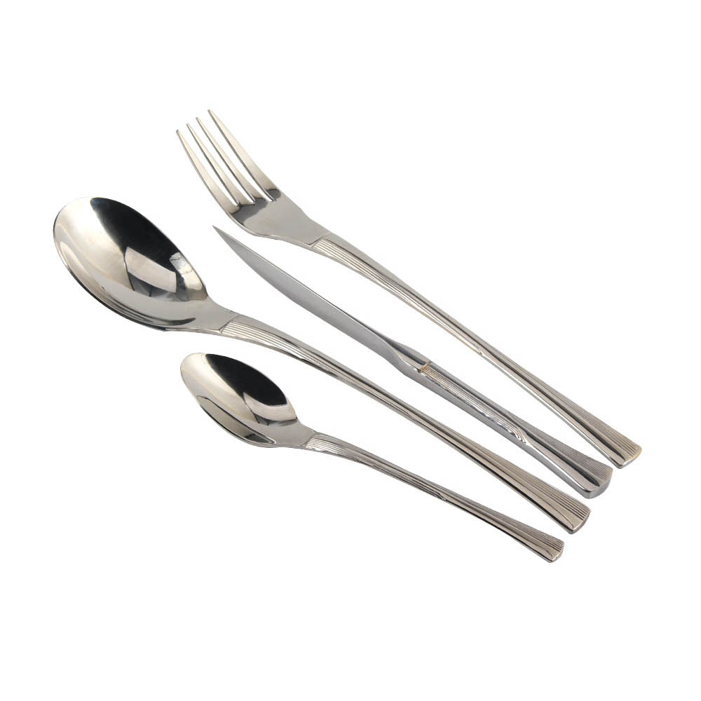 Stainless Steel Flatware Set, Cutlery Set Utensils Include Forks Spoons Knives, Mirror Polished Tableware Set