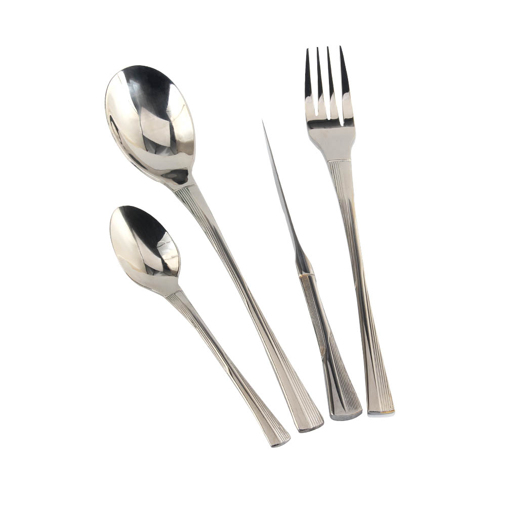 Stainless Steel Flatware Set, Cutlery Set Utensils Include Forks Spoons Knives, Mirror Polished Tableware Set