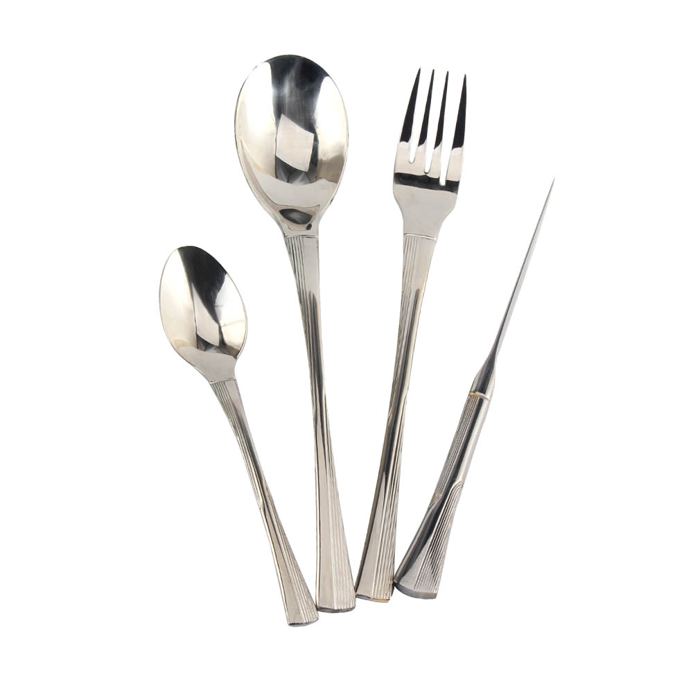 Stainless Steel Flatware Set, Cutlery Set Utensils Include Forks Spoons Knives, Mirror Polished Tableware Set