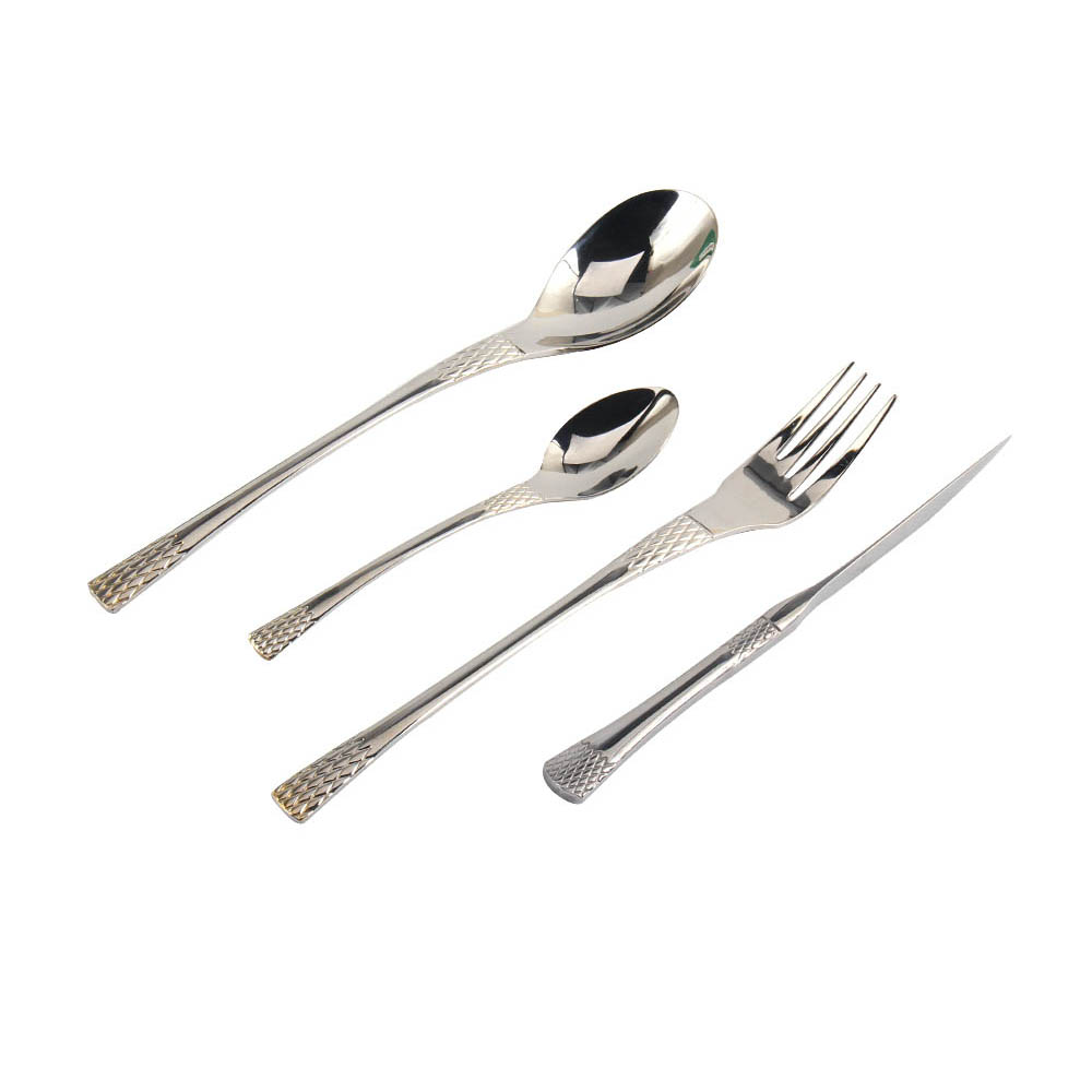 Stainless Steel Tableware Cutlery Set for Home Restaurant Party  Include Forks Spoons Knives, Mirror Polished Tableware Set