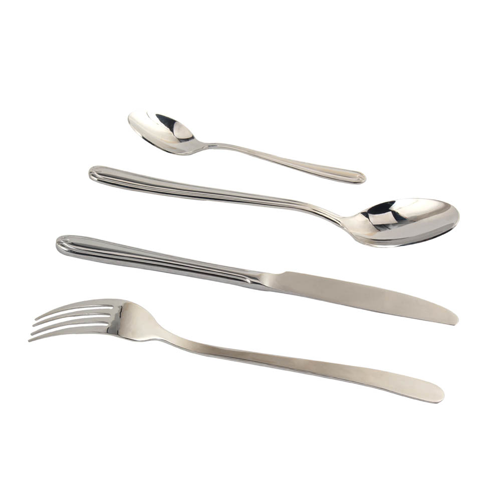 18/10 Stainless Steel, Silverware Set with Serving Utensils Include Forks Spoons Knives, Mirror Polished Tableware Set