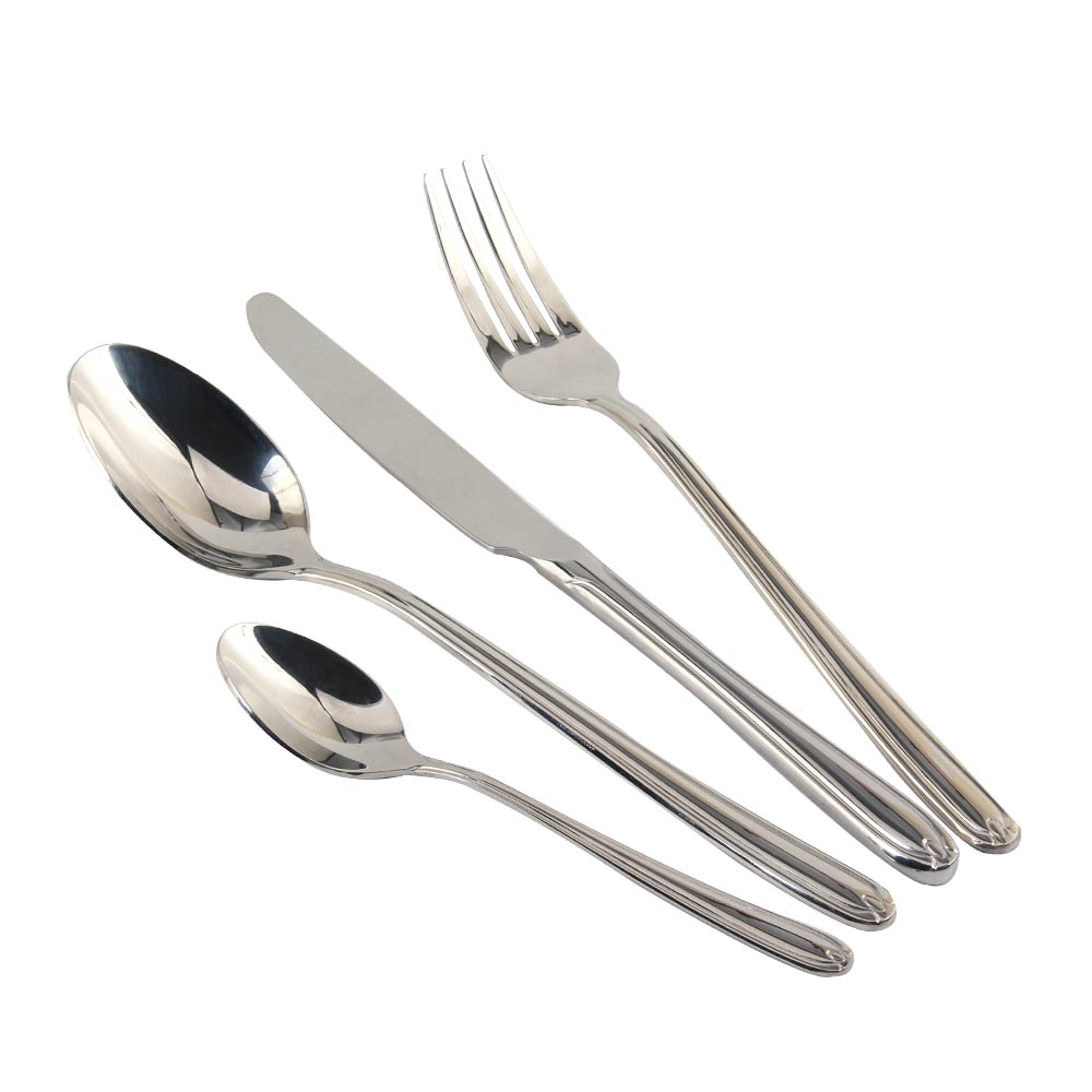 18/10 Stainless Steel, Silverware Set with Serving Utensils Include Forks Spoons Knives, Mirror Polished Tableware Set