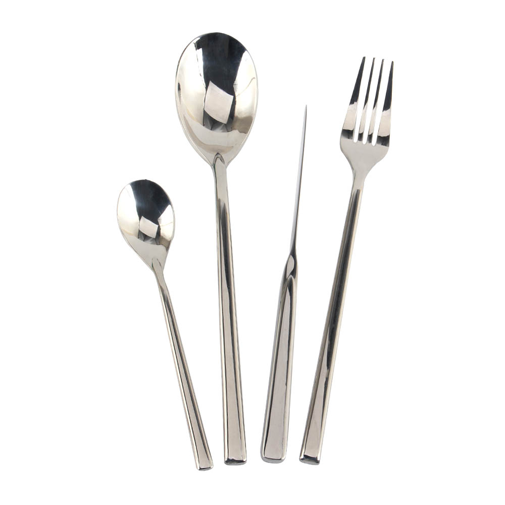 Tableware Include Forks Spoons Knives for Home Restaurant, Beaded Handle, Dishwasher Safe