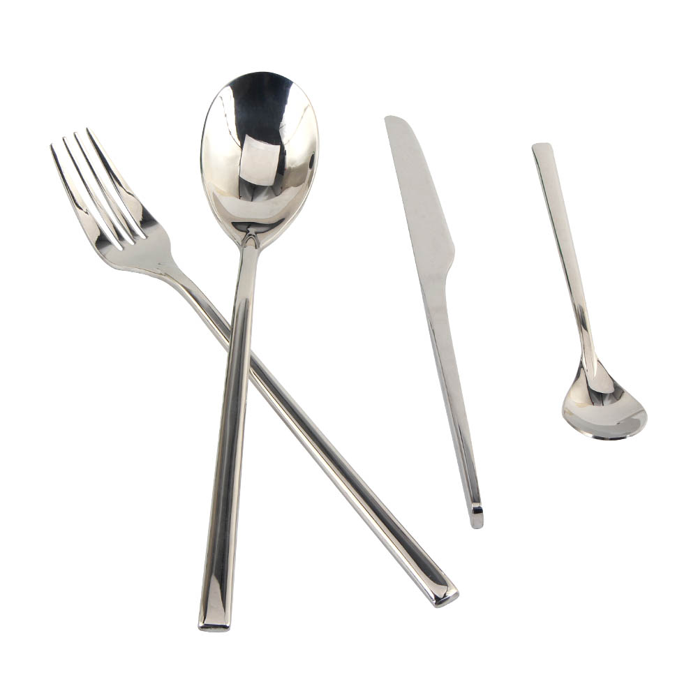 Tableware Include Forks Spoons Knives for Home Restaurant, Beaded Handle, Dishwasher Safe