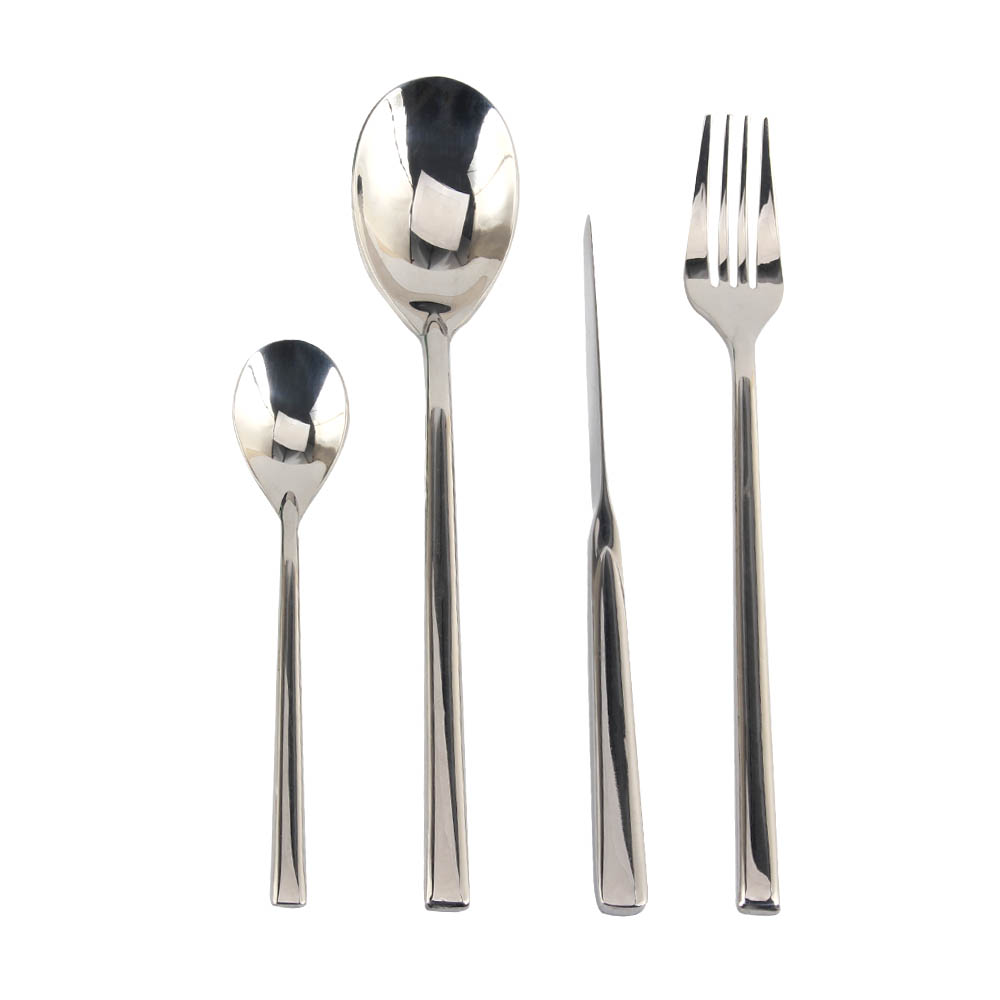 Tableware Include Forks Spoons Knives for Home Restaurant, Beaded Handle, Dishwasher Safe