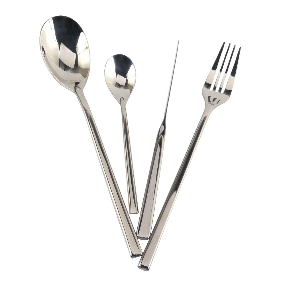 Tableware Include Forks Spoons Knives for Home Restaurant, Beaded Handle, Dishwasher Safe