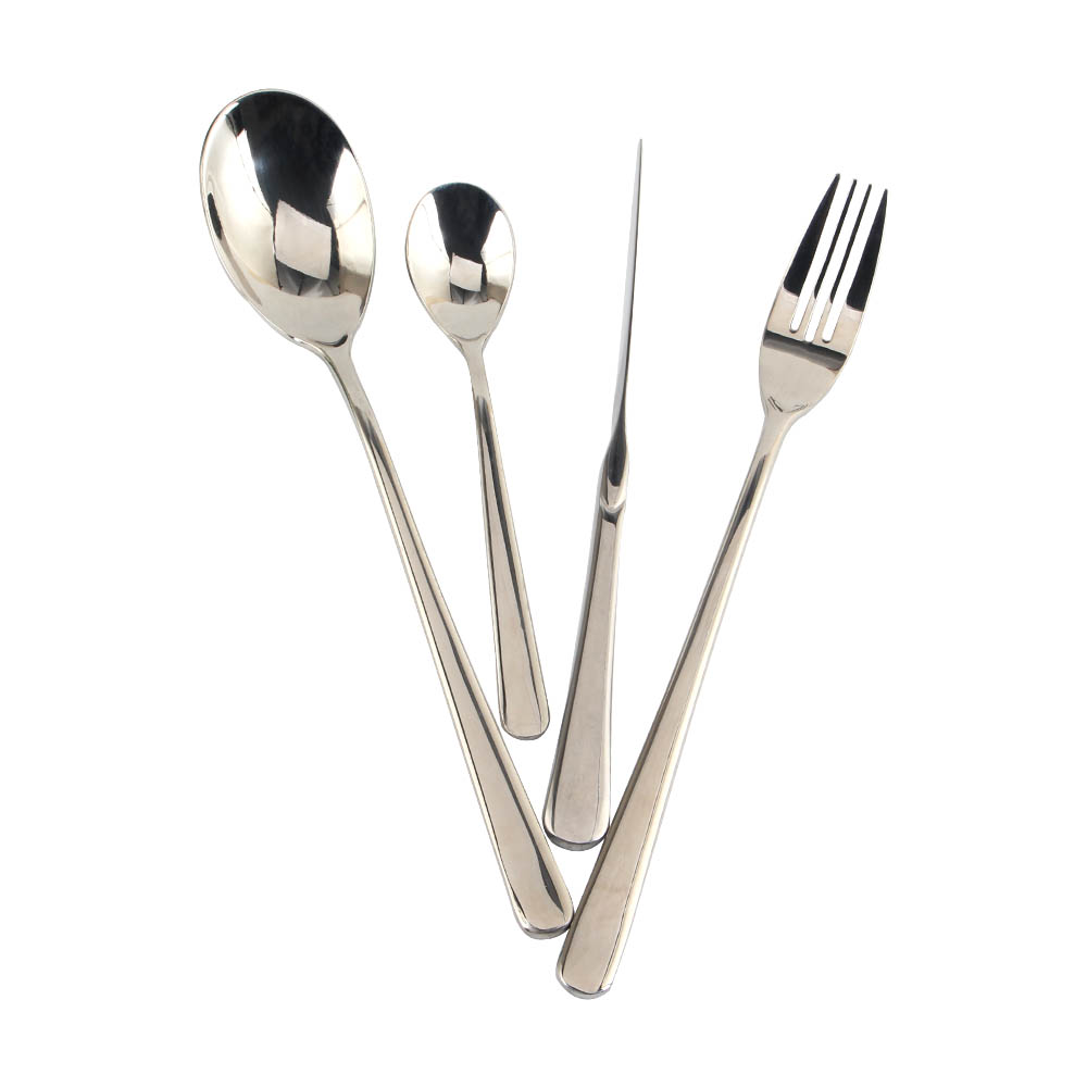 Stainless Steel Silverware Set  Include Forks Spoons Knives, Mirror Polished Tableware Set