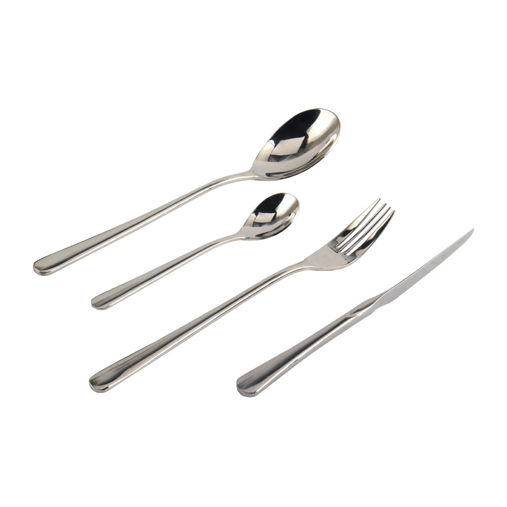 Stainless Steel Silverware Set  Include Forks Spoons Knives, Mirror Polished Tableware Set