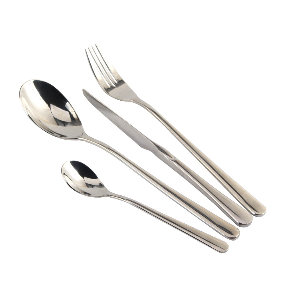 Stainless Steel Silverware Set  Include Forks Spoons Knives, Mirror Polished Tableware Set